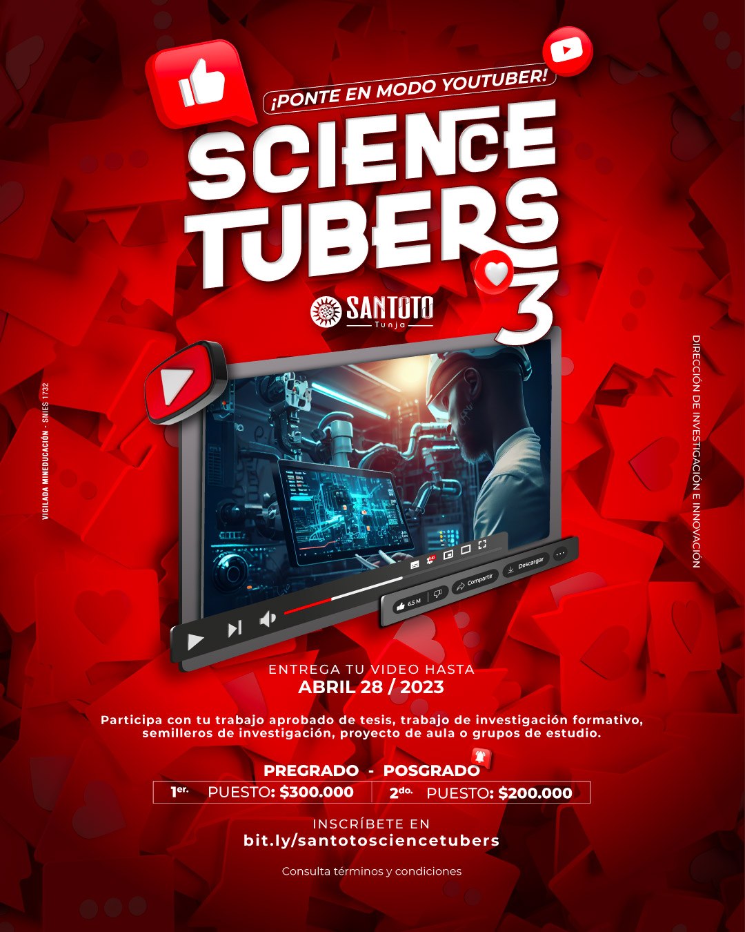 Concurso Science Tubers 2023