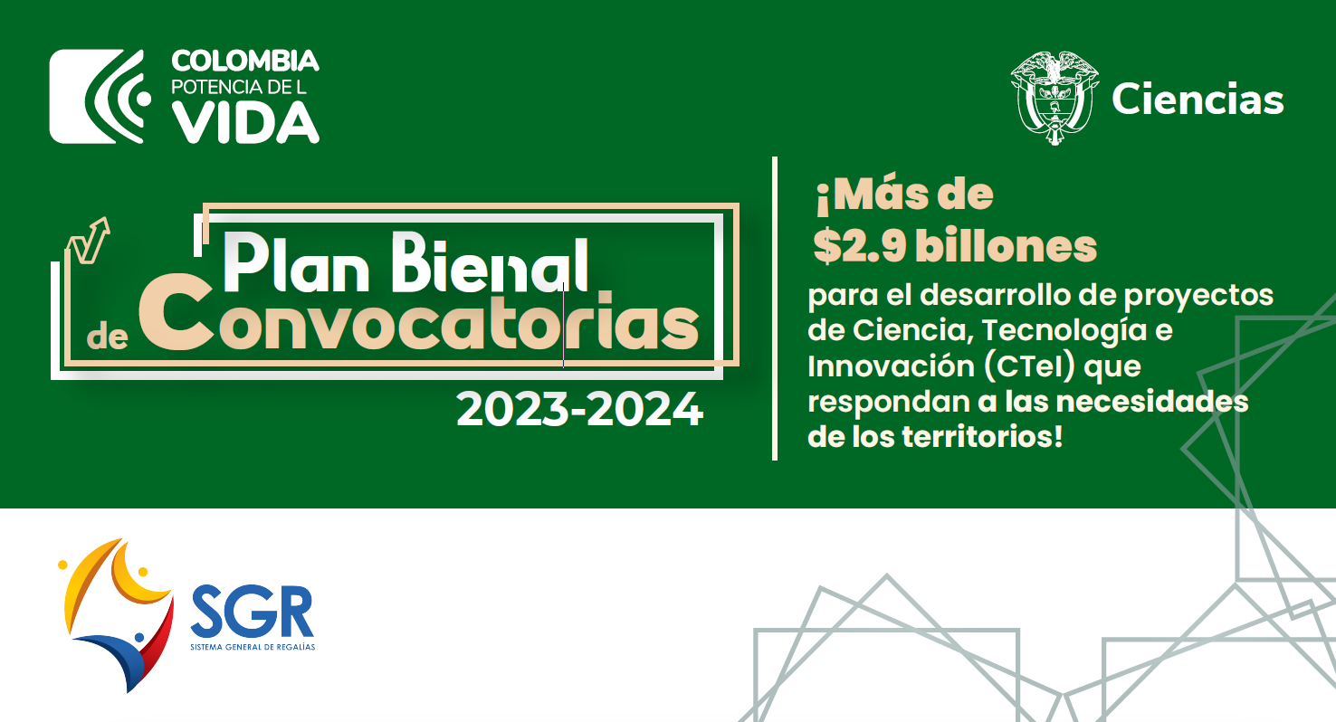 Plan Bienal de Convocatorias 2023 – 2024