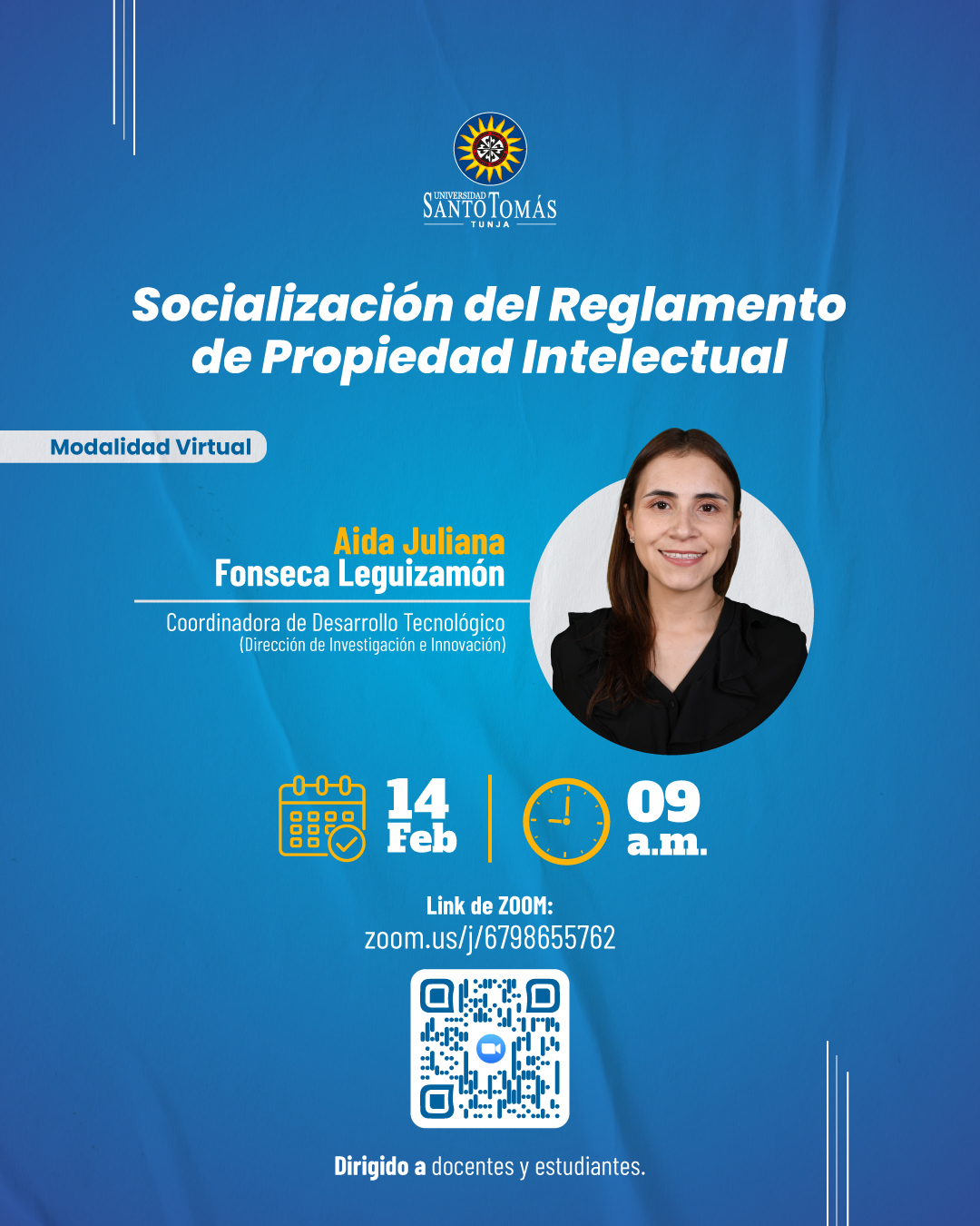 Socialización del reglamento de propiedad intelectual