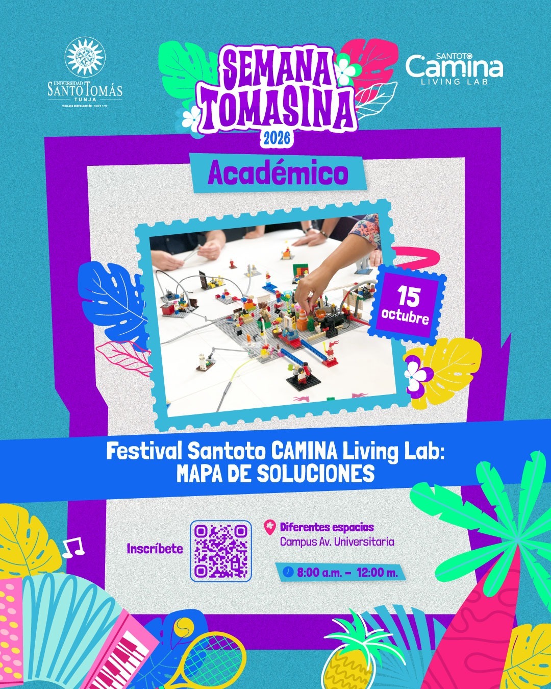 Festival Santoto CAMINA Living Lab · Mapa de soluciones