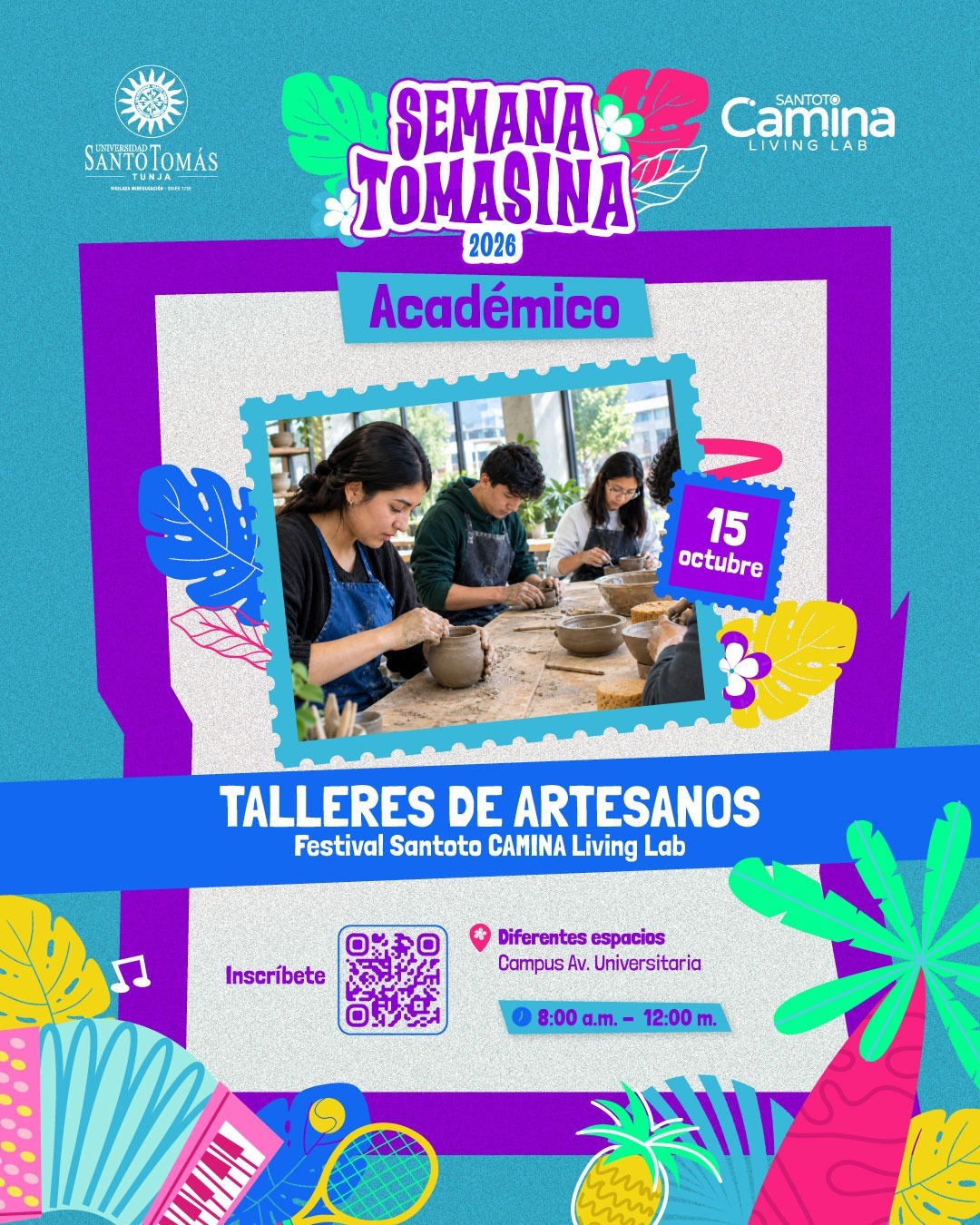 Talleres de Artesanos - Festival CAMINA Living Lab